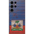 Haiti Flag Dark Wood Galaxy S24 Ultra Skin